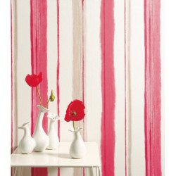 Papel Vinilico Blossom 59338080 Rayas Acuarela  Fresa y Arena