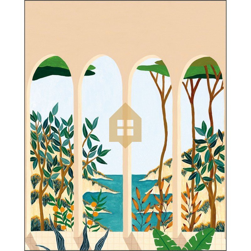 Mural Panorámico Azur 105483702