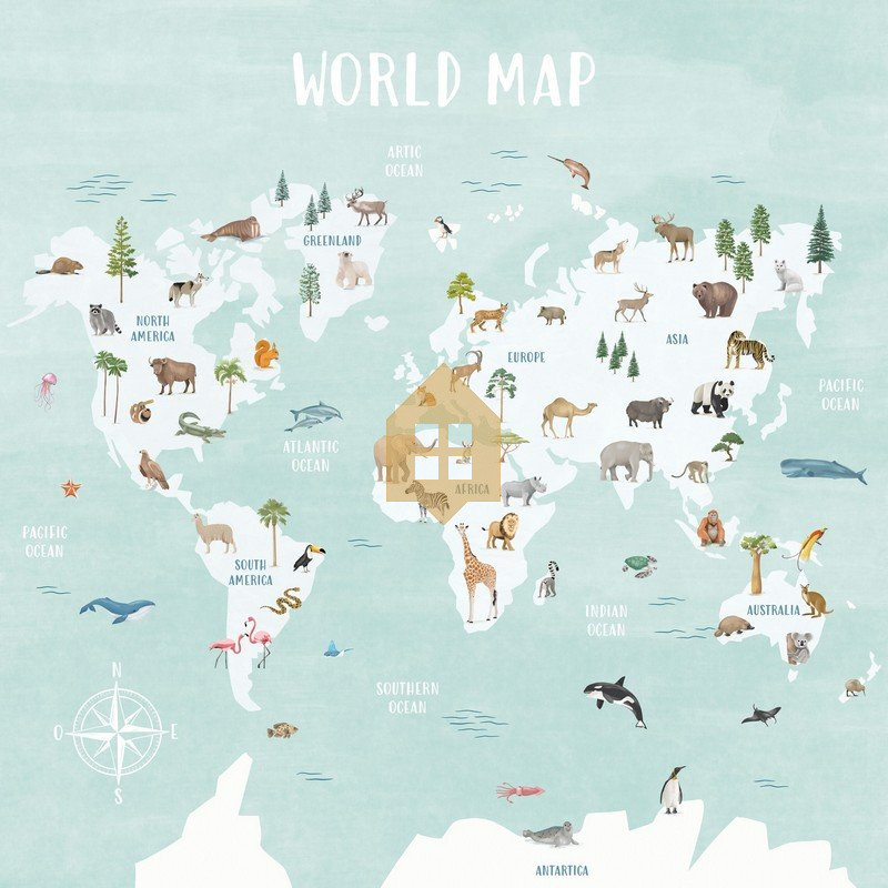 Mural Panorámico Les Mini Mondes 105766306