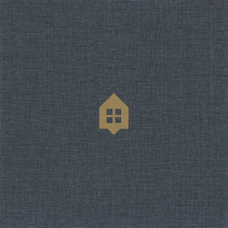 Papel Pintado Casa Azul 76333466