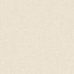 Papel pintado blanco algodón, con textura de lino jaspeado, modelo Caractere de Casadeco