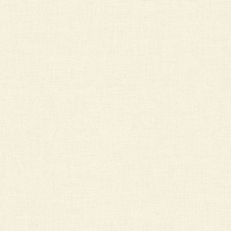 Papel pintado arena, con textura de lino jaspeado, modelo Caractere de Casadeco
