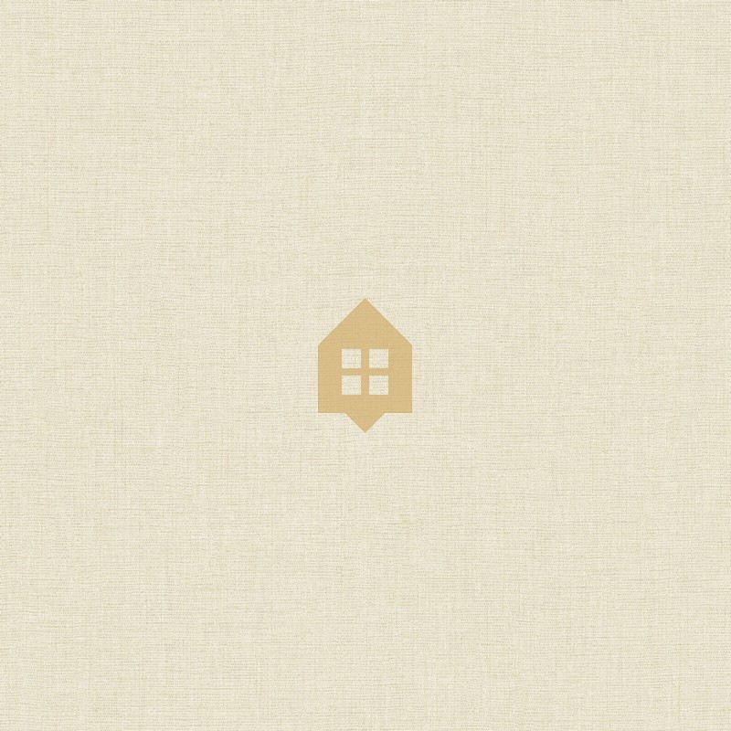 Papel pintado blanco piedra caliza, con textura de lino jaspeado, modelo Caractere de Casadeco