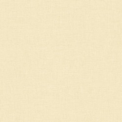 Papel pintado vainilla, con textura de lino jaspeado, modelo Caractere de Casadeco