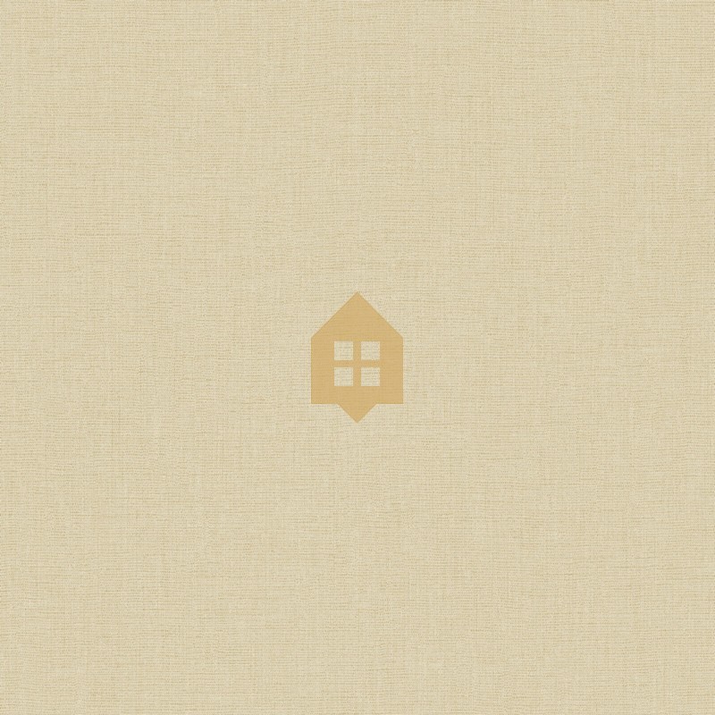 Papel pintado beige cordón, con textura de lino jaspeado, modelo Caractere de Casadeco