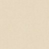 Papel pintado beige champán, con textura de lino jaspeado, modelo Caractere de Casadeco
