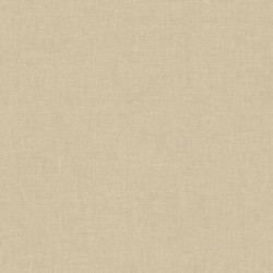Papel pintado beige lino, con textura de lino jaspeado, modelo Caractere de Casadeco