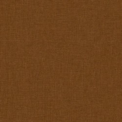 Papel pintado avellana, con textura de lino jaspeado, modelo Caractere de Casadeco