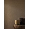 Papel pintado cacao, con textura de lino jaspeado, modelo Caractere de Casadeco