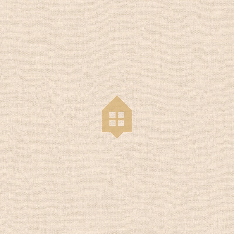 Papel pintado rosa nude, con textura de lino jaspeado, modelo Caractere de Casadeco