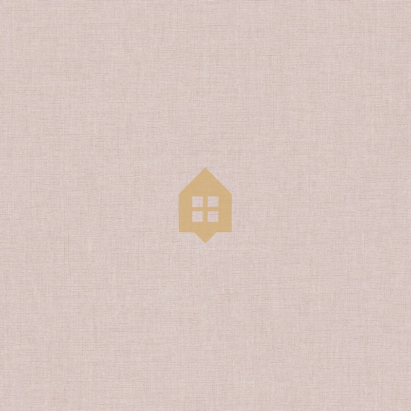 Papel pintado violeta empolvado, con textura de lino jaspeado, modelo Caractere de Casadeco