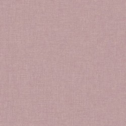 Papel pintado lila, con textura de lino jaspeado, modelo Caractere de Casadeco