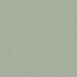 Papel pintado celadón, con textura de lino jaspeado, modelo Caractere de Casadeco