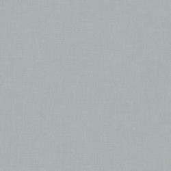 Papel pintado azul horizonte, con textura de lino jaspeado, modelo Caractere de Casadeco