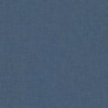 Papel pintado azul ultramar, con textura de lino jaspeado, modelo Caractere de Casadeco