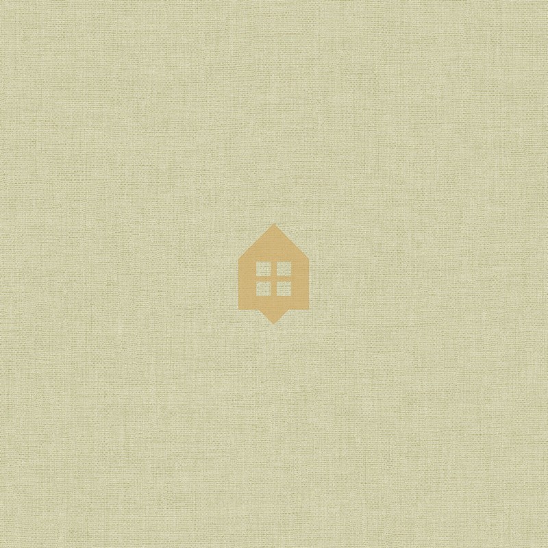 Papel pintado verde lima, con textura de lino jaspeado, modelo Caractere de Casadeco