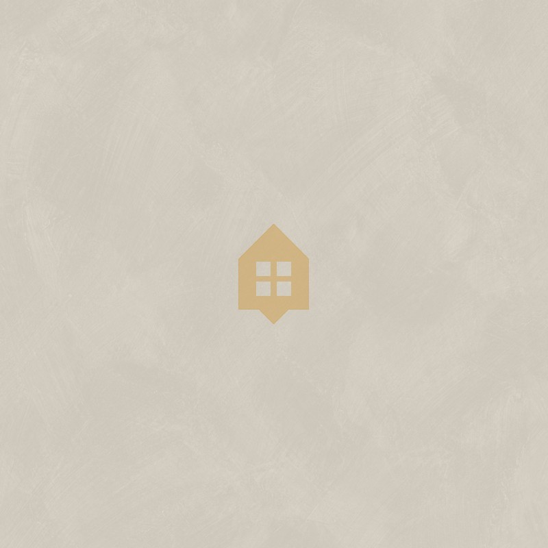 Papel pintado topo con efecto de cal natural y textura mate, colección Chalk de Caselio.