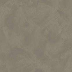 Papel pintado gris ceniza con efecto de cal natural y textura mate, colección Chalk de Caselio.