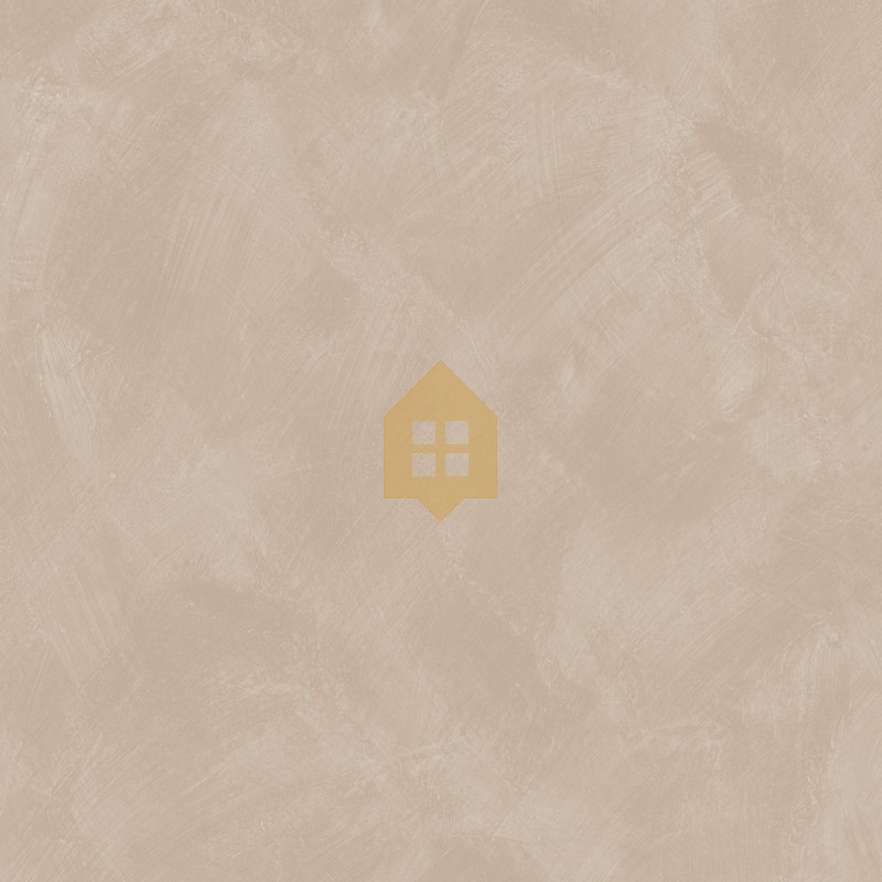 Papel pintado beige con efecto de cal natural y textura mate, colección Chalk de Caselio.