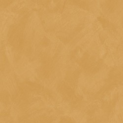 Papel pintado ocre con efecto de cal natural y textura mate, colección Chalk de Caselio.