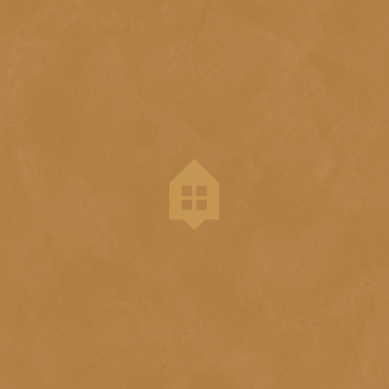 Papel pintado tierra quemada con efecto de cal natural y textura mate, colección Chalk de Caselio.