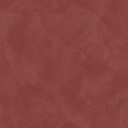 Papel pintado burdeos con efecto de cal natural y textura mate, colección Chalk de Caselio.