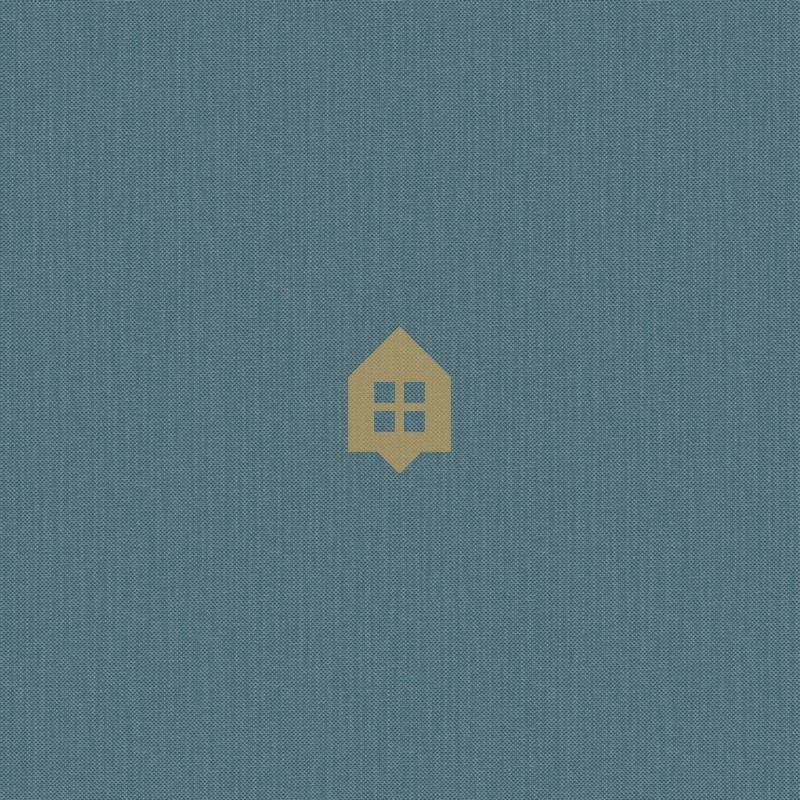 Papel pintado Natte 2 azul celeste, con textura de efecto tejido a mano y acabado vinílico de Caselio.