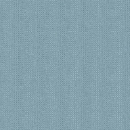 Papel pintado Natte 2 azul cielo, con textura de efecto tejido a mano y acabado vinílico de Caselio.