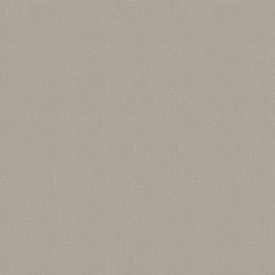 Papel pintado Natte 2 gris guijarro, con textura de efecto tejido a mano y acabado vinílico de Caselio.