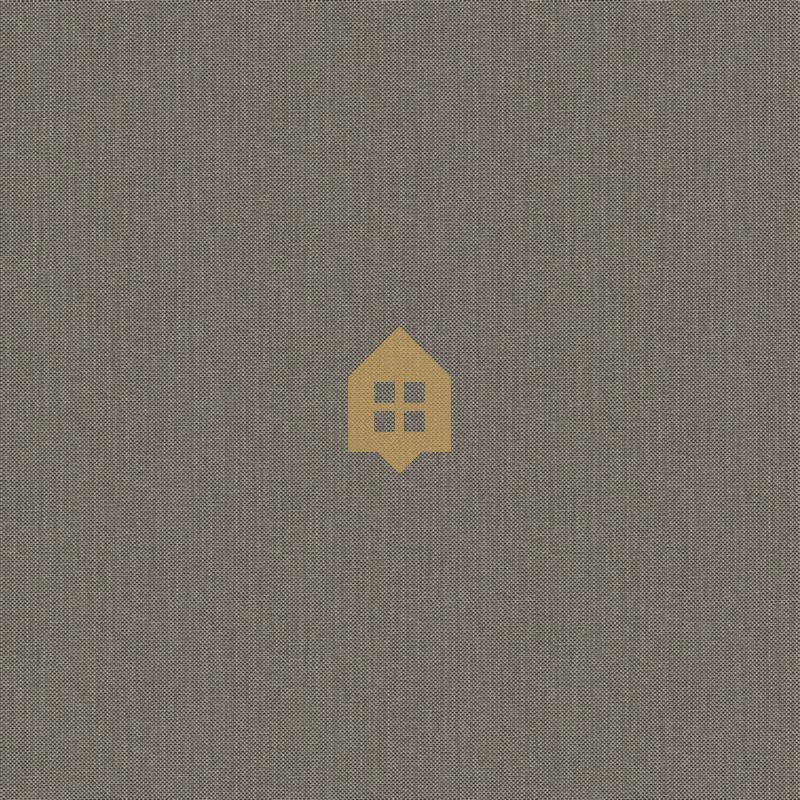 Papel pintado Natte 2 gris granito, con textura de efecto tejido a mano y acabado vinílico de Caselio.