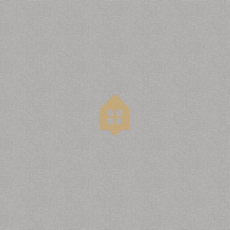 Papel pintado Natte 2 gris perla, con textura de efecto tejido a mano y acabado vinílico de Caselio.