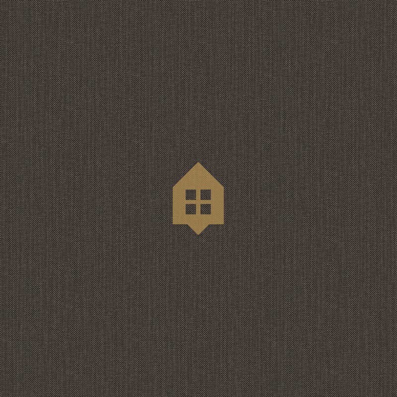 Papel pintado Natte 2 regaliz, con textura de efecto tejido a mano y acabado vinílico de Caselio.