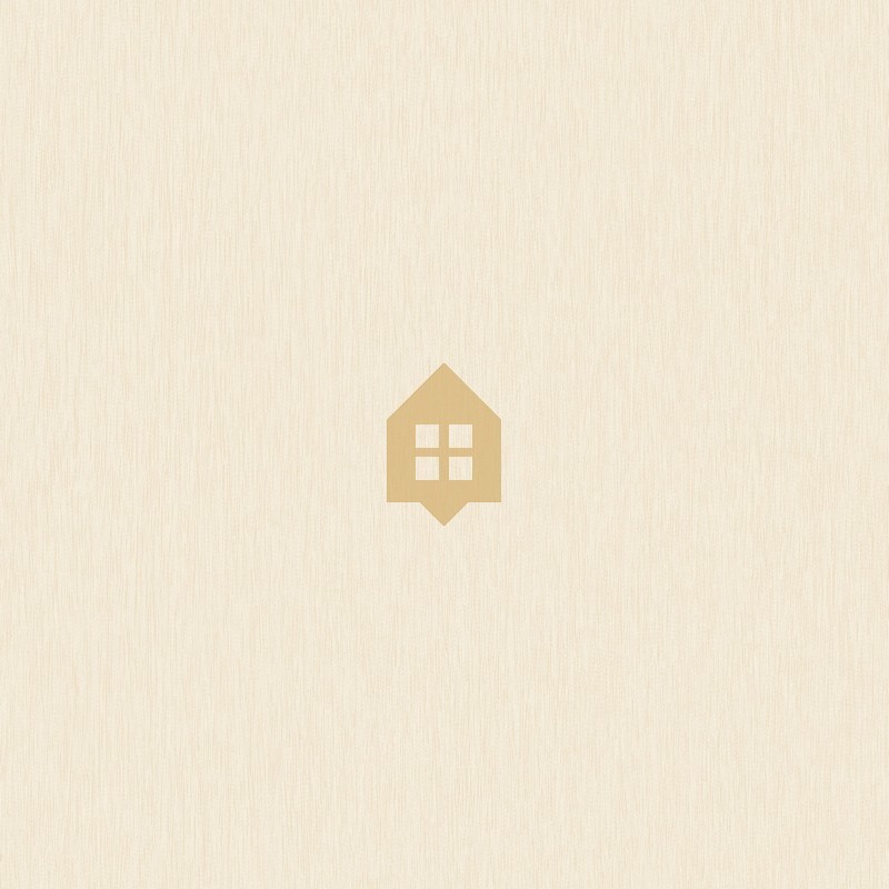 Papel pintado liso con textura de efecto fibras naturales, colección Elea de Caselio.