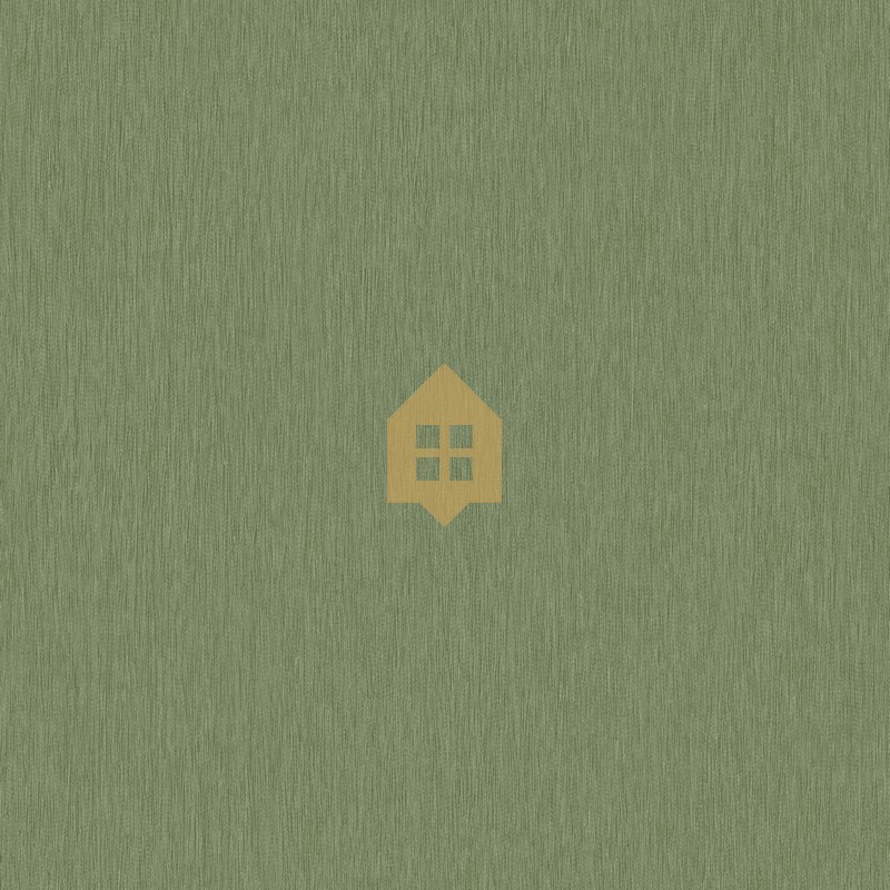 Papel pintado liso con textura de efecto fibras naturales, colección Elea de Caselio.