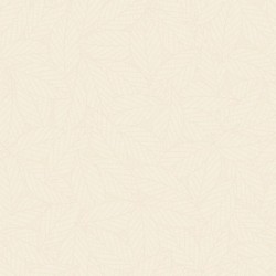 Papel pintado Delora blanco, con diseño vegetal aéreo y relieve sutil, colección Elea de Caselio.