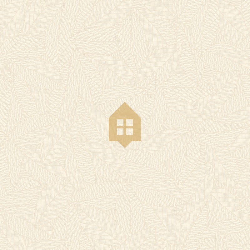 Papel pintado Delora blanco, con diseño vegetal aéreo y relieve sutil, colección Elea de Caselio.