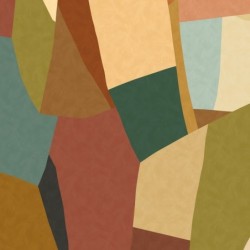 Mural panorámico Symphony Tempo de gran formato con diseño artístico y texturas suaves.