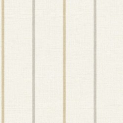 Papel pintado Plaid Line con diseño de rayas suaves y efecto textil.