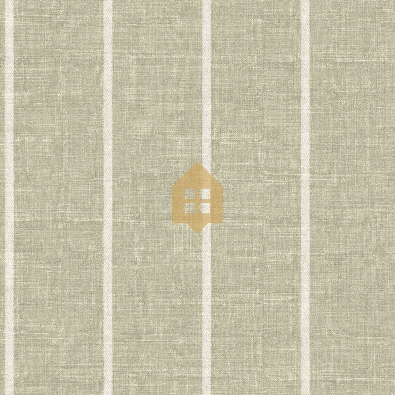 Papel pintado Plaid Line con diseño de rayas suaves y efecto textil.