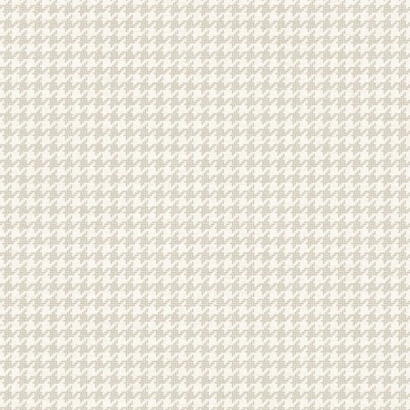 Papel pintado Houndstooth con diseño clásico de pata de gallo modernizado.