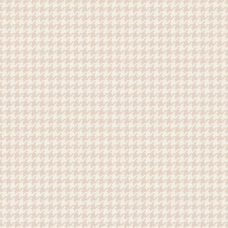 Papel pintado Houndstooth con diseño clásico de pata de gallo modernizado.