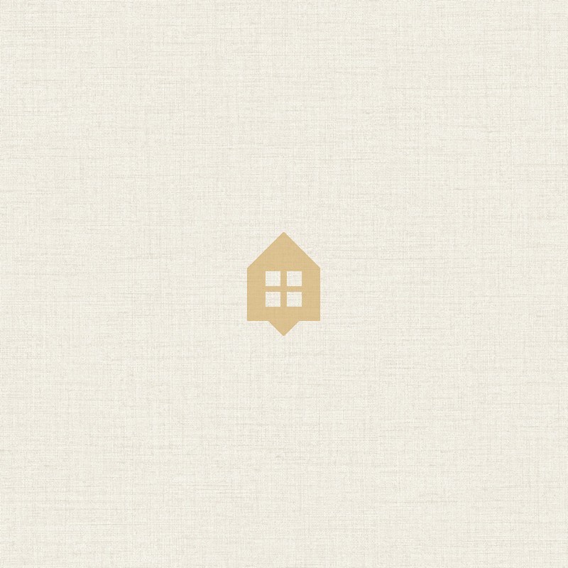 Papel pintado Flax con textura de efecto textil lino.