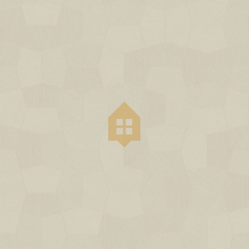 Papel pintado Selene, con diseño de inspiración lunar y trazos dispersos.