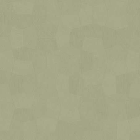 Papel pintado Selene, con diseño de inspiración lunar y trazos dispersos.