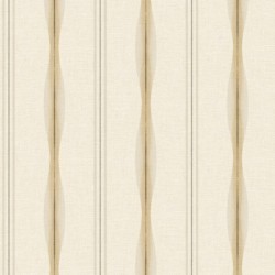 Papel pintado Variation con diseño de rayas irregulares y efecto artesanal.