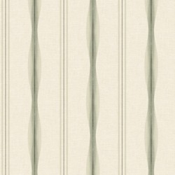 Papel pintado Variation con diseño de rayas irregulares y efecto artesanal.