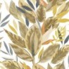 Papel pintado Ficus con diseño de selva detallada e impresión digital.
