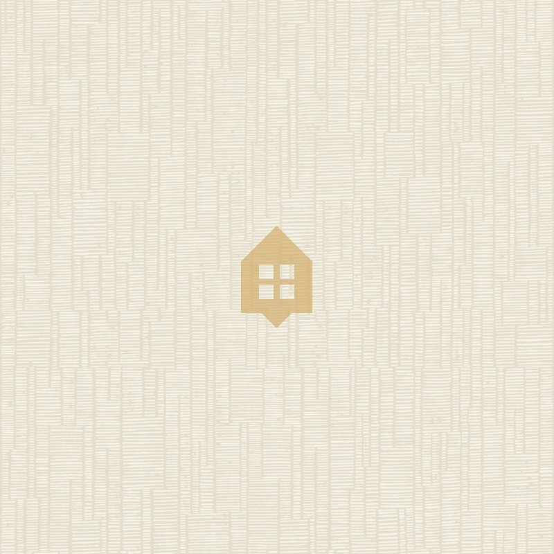 Papel pintado Capri con diseño lineal de efecto tiza artesanal.