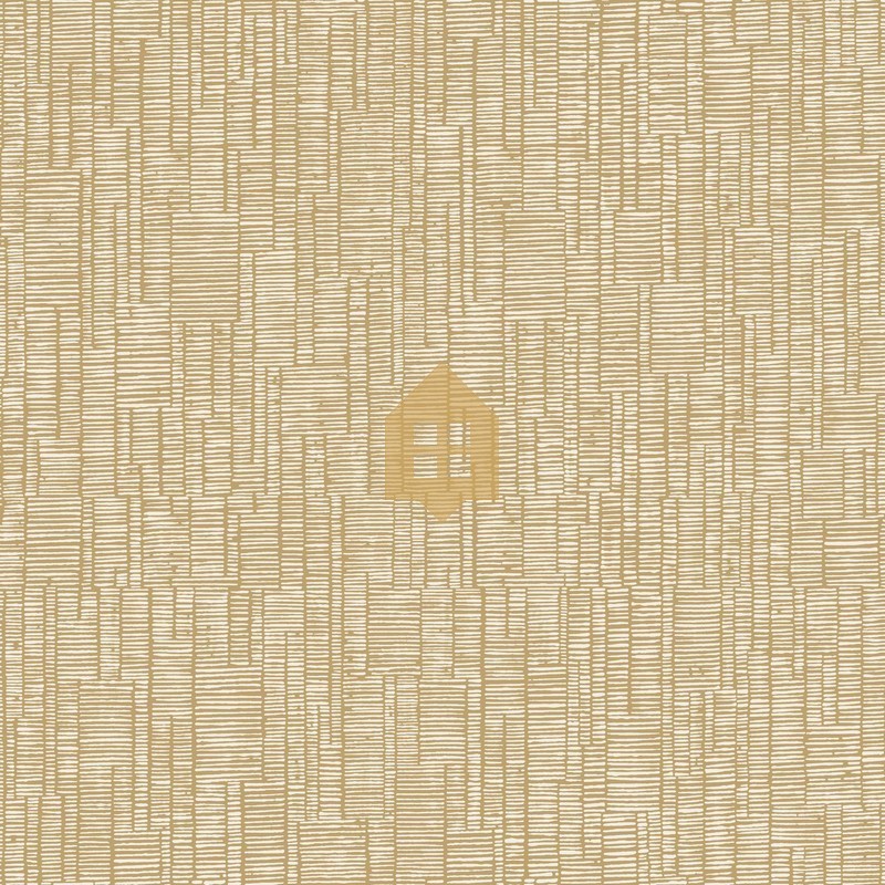 Papel pintado Capri con diseño lineal de efecto tiza artesanal.