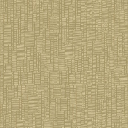Papel pintado Capri con diseño lineal de efecto tiza artesanal.